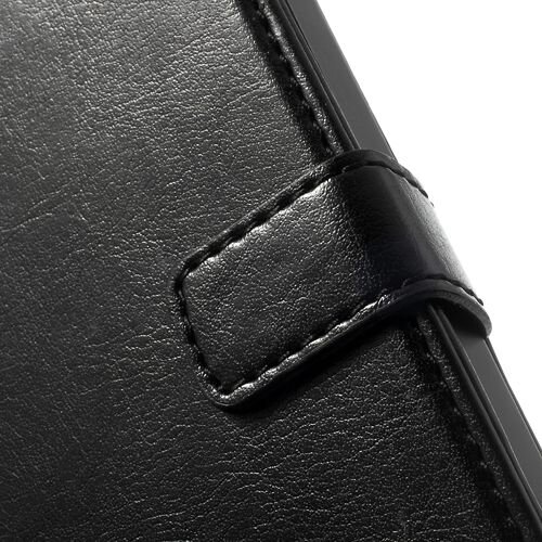 Crazy Horse crazy horse stand lederen kaarthouder zwart voor