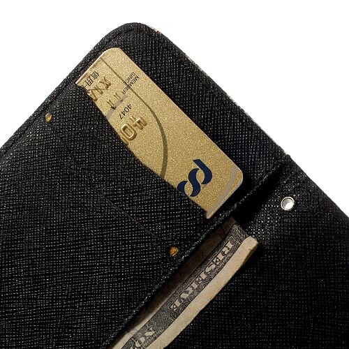 kleurrijke schedel heads wallet lederen beschermh