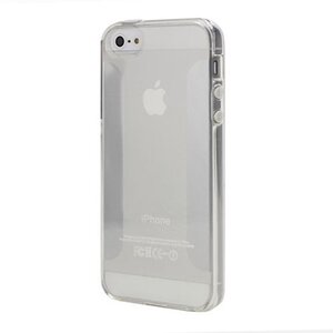 Glossy Transparant TPU iPhone 5/5S Case