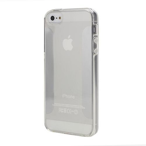 glossy transparant tpu iphone 5 5s case