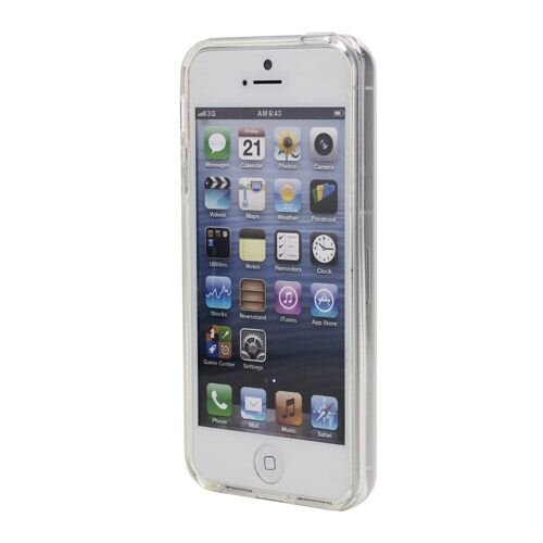 glossy transparant tpu iphone 5 5s case