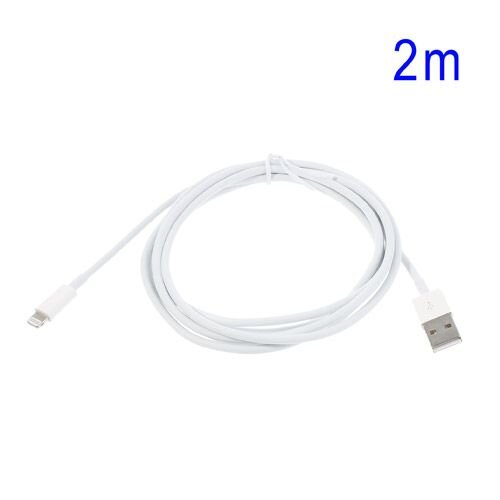 Apple lightning 8 pin mfi certified oplaadkabel 2m wit
