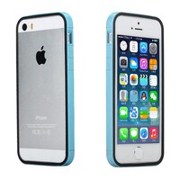 Rock TPU Combo Bumper iPhone 5(s)/SE - Blauw/Zwart