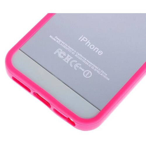 iphone 5 5s bumper roze iphone 5 5s bumper roze