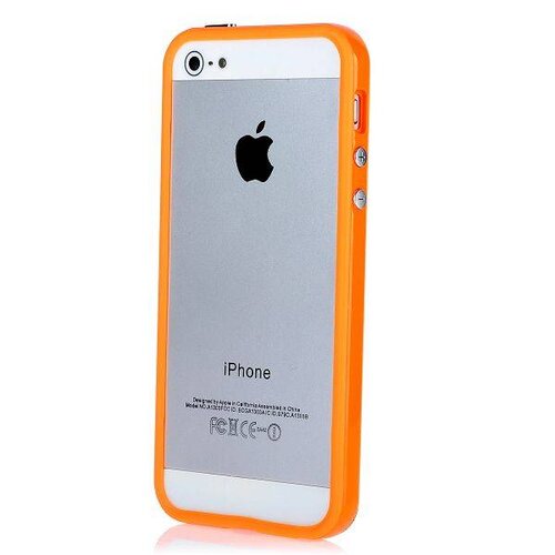 iphone 5 5s bumper oranje iphone 5 5s bumper oranje