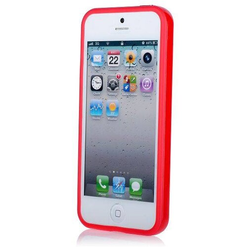 iphone 5 5s bumper rood