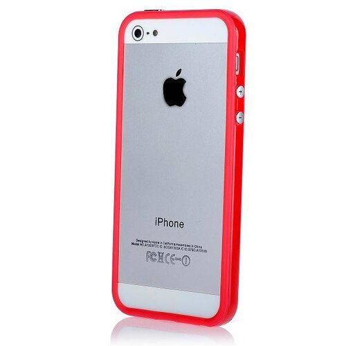 iphone 5 5s bumper rood