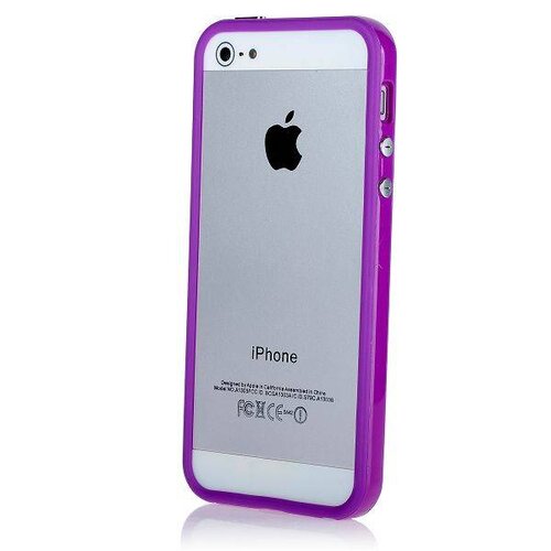 iphone 5 5s bumper paars iphone 5 5s bumper paars