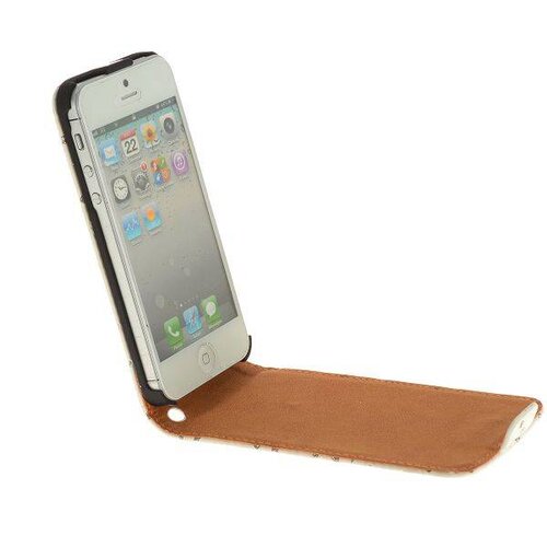 rhinestone flipcase iphone 5 wit