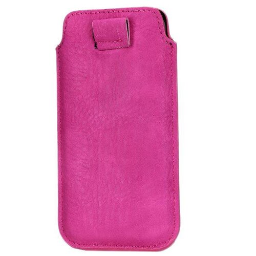 roze lederen iphone 5 5s hoesje