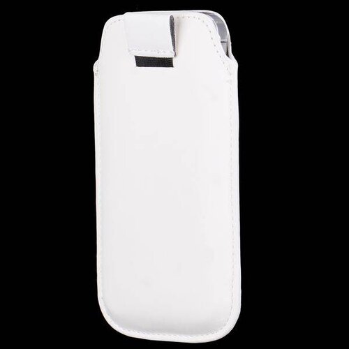 iphone 5 5s hoesje leder wit