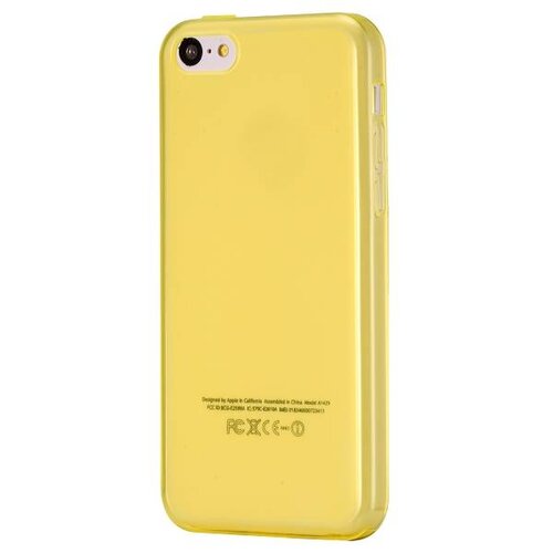 transparant geel tpu iphone 5c hoesje transparant geel tpu iphone 5c hoesje