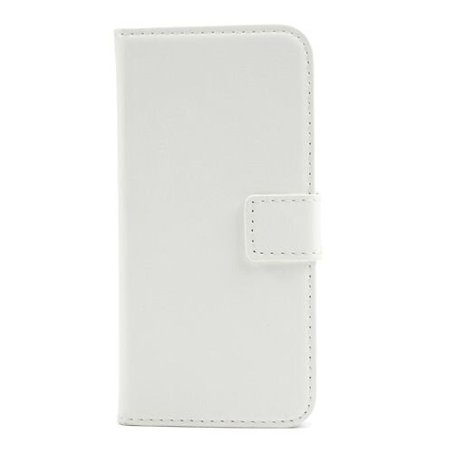 pu leren wallet iphone 5 s wit