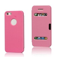 Easy call iPhone 5/5S Bookcase Roze