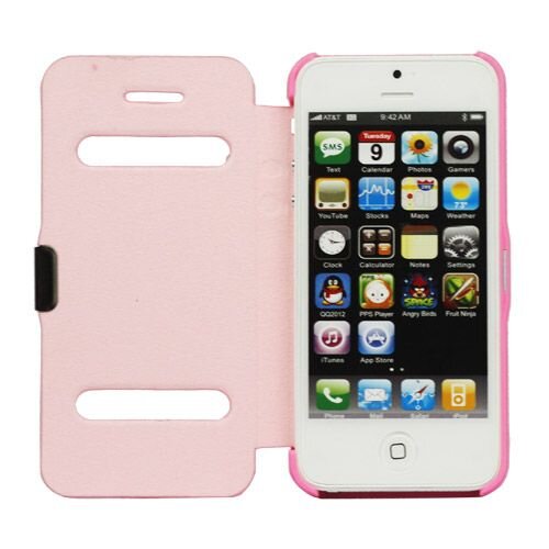 TVC easy call iphone 5 5s bookcase roze TVC easy call iphone 5 5s bookcase roze