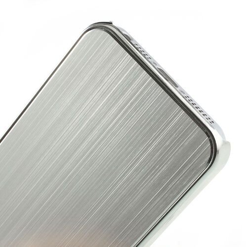geborsteld aluminium hardcase iphone 5 s se zilver
