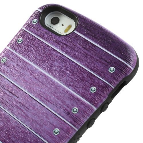 elegante allround bescherm case iphone 5 paars