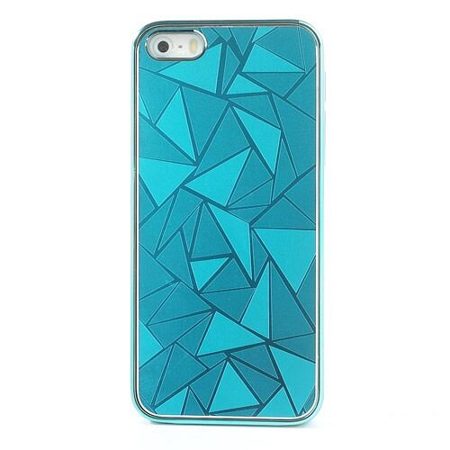 aluminium coating hardcase iphone 5 baby blauw aluminium coating hardcase iphone 5 baby blauw