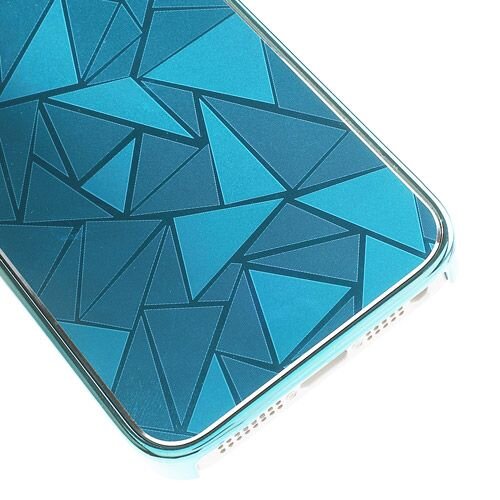 aluminium coating hardcase iphone 5 baby blauw aluminium coating hardcase iphone 5 baby blauw