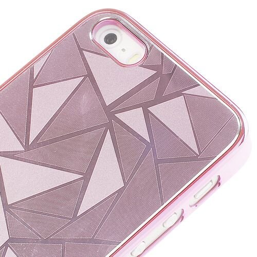 aluminium coating hardcase iphone 5 roze