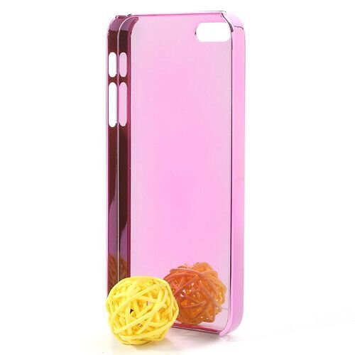 aluminium coating hardcase iphone 5 roze