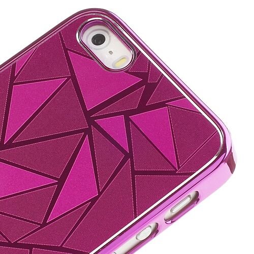 aluminium coating hardcase iphone 5 hard roze