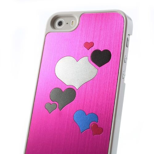 hardcase hartjes iphone 5 roze