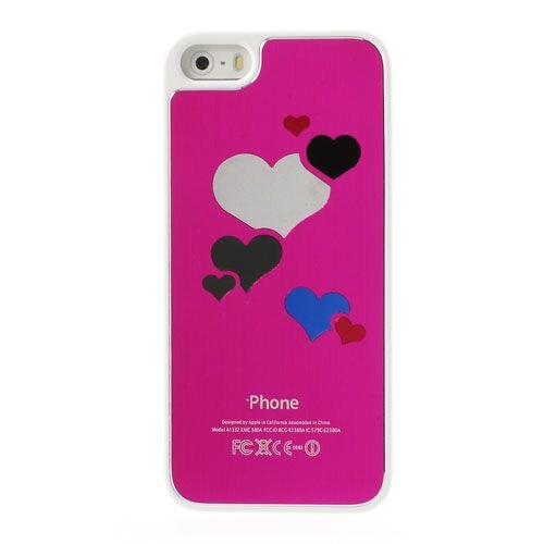 hardcase hartjes iphone 5 roze