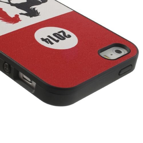 hardcase paarden iphone 5 rood wit