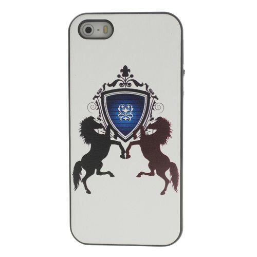 Hardcase paarden iphone 5 wit