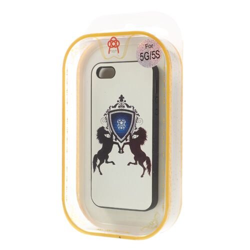 hardcase paarden iphone 5 wit