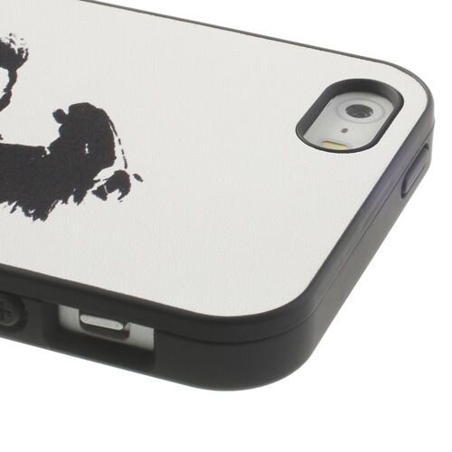 hardcase 1 paard iphone 5 wit hardcase 1 paard iphone 5 wit