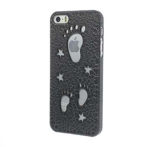 voetjes en sterren hardcase voor iphone zwart
