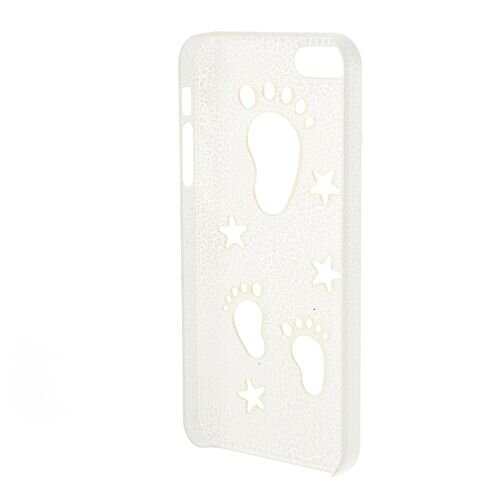 voetjes en sterren hardcase iphone 5 wit