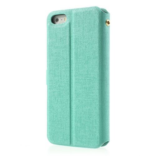 window view case iphone 5 groen