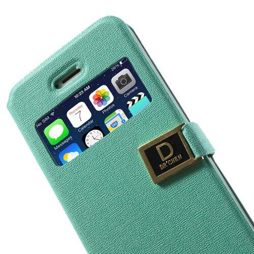 window view case iphone 5 groen