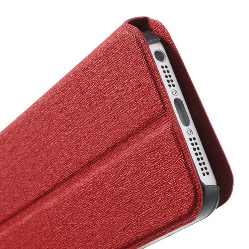 kijkvenster case iphone 5 rood kijkvenster case iphone 5 rood