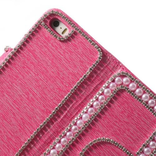 parel wallet case iphone 5 roze parel wallet case iphone 5 roze