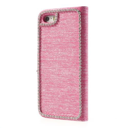 parel wallet case iphone 5 roze parel wallet case iphone 5 roze