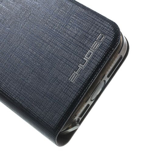 lederen stand case iphone 5 blauw 6655322 lederen stand case iphone 5 blauw 6655322