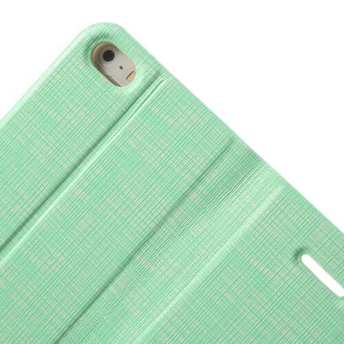 lederen stand case iphone 5 mintgroen