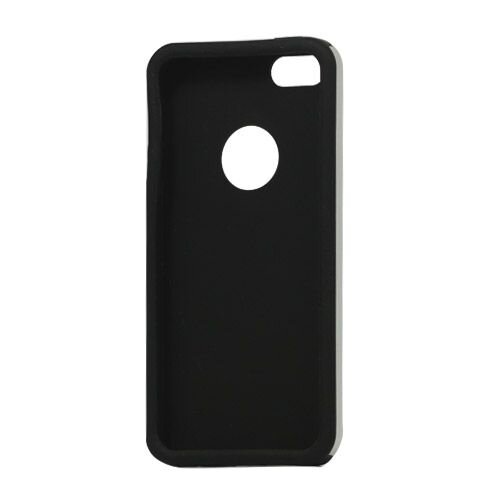 aluminium siliconen case voor de iphone 5 zilver