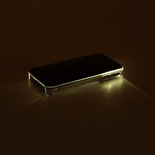 zwart inkomend gesprek flash light voor iphone 4s
