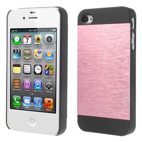 motomo brushed aluminium hard case iphone 4 4s ro 6655474