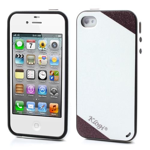 klogi shimmering tpu gel cover case iphone 4 4s w