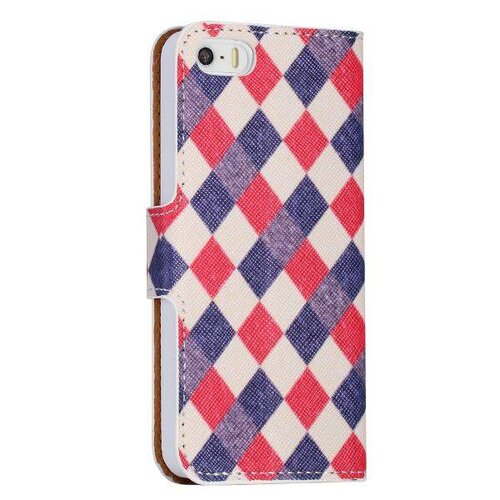wallet flip stand tribal case voor de iphone 5 5s