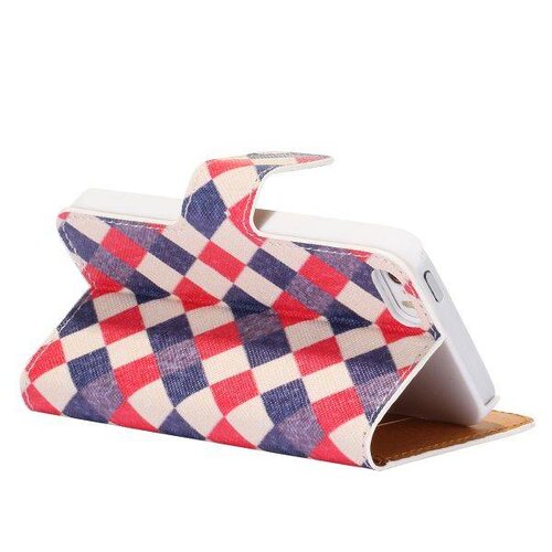 wallet flip stand tribal case voor de iphone 5 5s