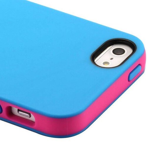 twee kleuren tpu cover case voor iphone 5 5s