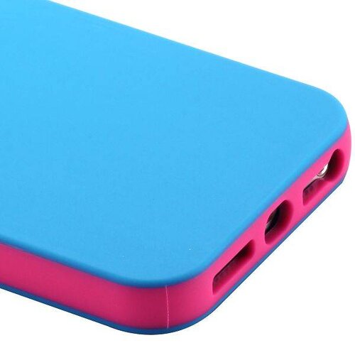 twee kleuren tpu cover case voor iphone 5 5s