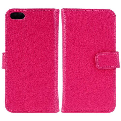 lederen wallet case voor de iphone 5 5s roze lederen wallet case voor de iphone 5 5s roze